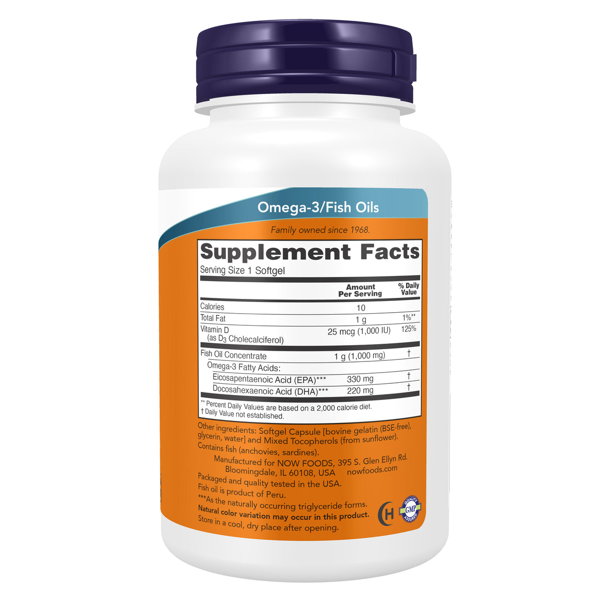 NOW Foods Tri-3D Omega, 90 Softgels