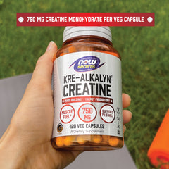 NOW Foods Sports Kre-Alkalyn Creatine, 120 Capsules