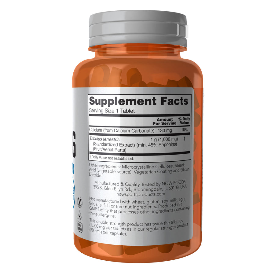 NOW Foods Sports Tribulus 1000 mg, 90 Tablets