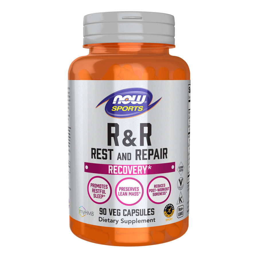 NOW Foods Sports Rest & Repair Recovery, 90 Veg Capsules