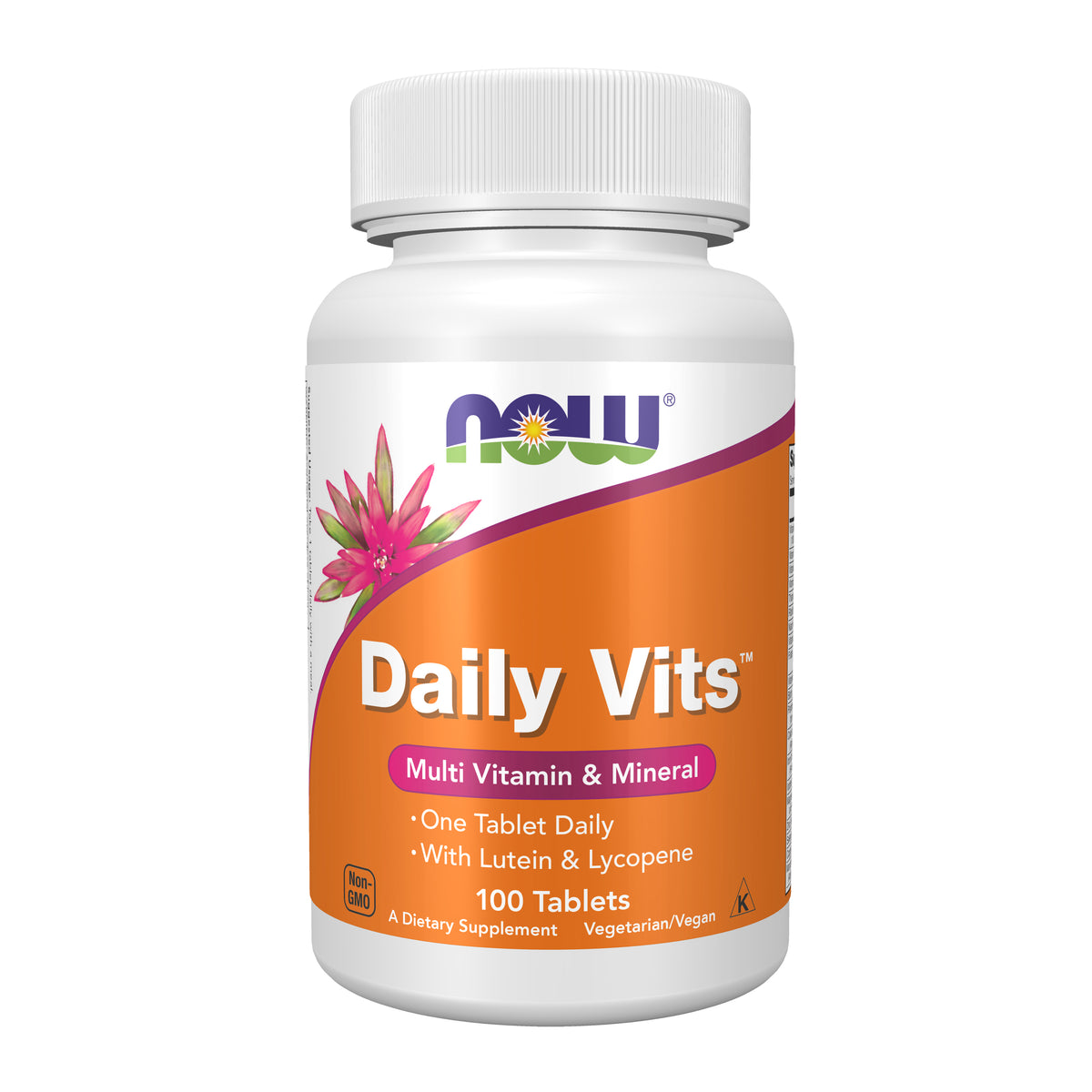 NOW Foods Daily Vits Multivitamin, 100 Tablets