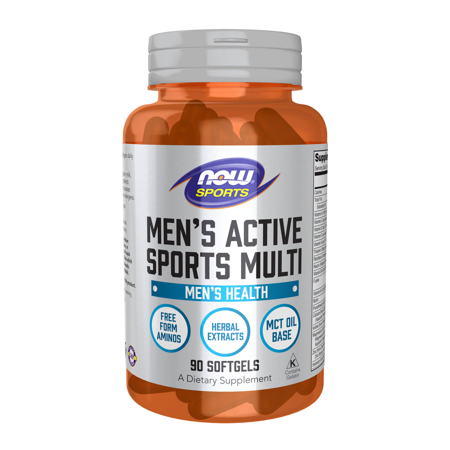NOW Foods Sports Men's Extreme Sports Multi, 90 Softgels