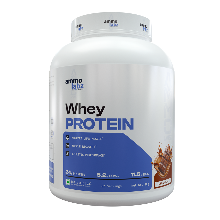 Ammo Labz Whey Protein, 2 kg (62 Servings)