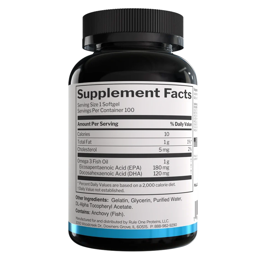 Omega 3 Fish Oil Softgels