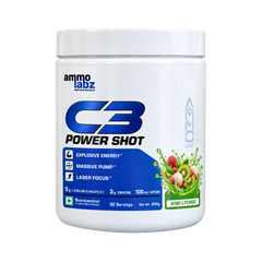 Ammo Labz C3 Power Shot Pre-Workout, 300 g (30 Servings)