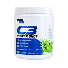 Ammo Labz C3 Power Shot Pre-Workout, 300 g (30 Servings)