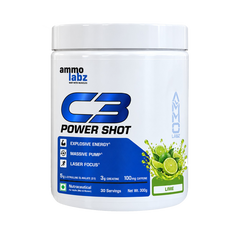 Ammo Labz C3 Power Shot Pre-Workout, 300 g (30 Servings)