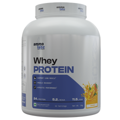 Ammo Labz Whey Protein, 2 kg (62 Servings)