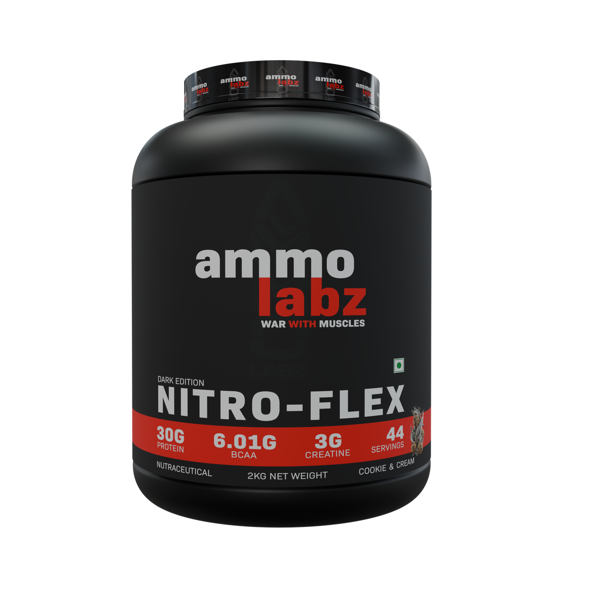 Ammo Labz Nitro-Flex Dark Edition, 2 kg (44 Servings)