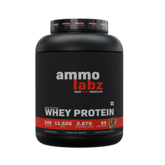 Ammo Labz Whey Protein Dark Edition, 2.08 kg (65 Servings)