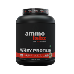 Ammo Labz Whey Protein Dark Edition, 2.08 kg (65 Servings)