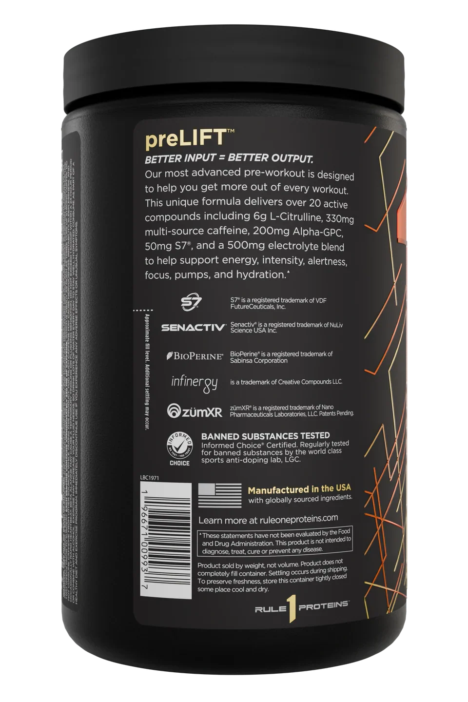 PreLift Pre-Workout