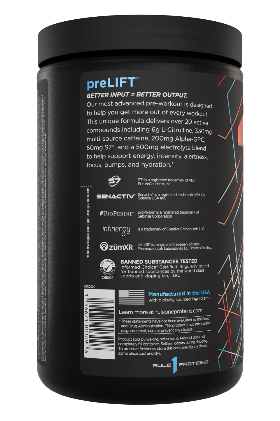 PreLift Pre-Workout